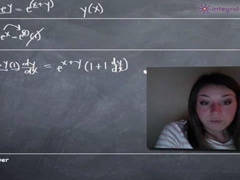 Implicit Differentiation Example 3