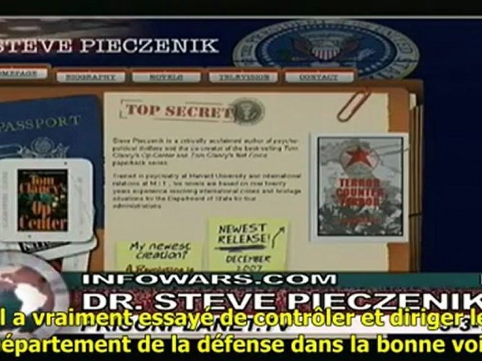 Steve Pieczenik témoigne sur Ben Laden part 3