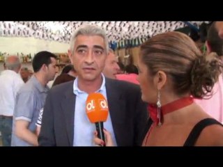 FERIA DE JEREZ 2011,ENCUENTRO DE IZQUIERDA UNIDA CON LA PRENSA DE JEREZANA 11-05