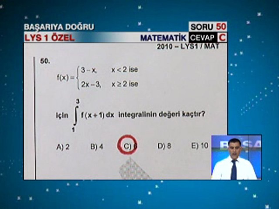 Sait Gürsoy'la Başarıya Doğru LYS 1 Özel Yayını Açı Yayınlarının katkılarıyla... CNN TÜRK (19.06.2010)