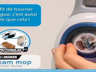 Balai vapeur Steam Mop de Black & Decker