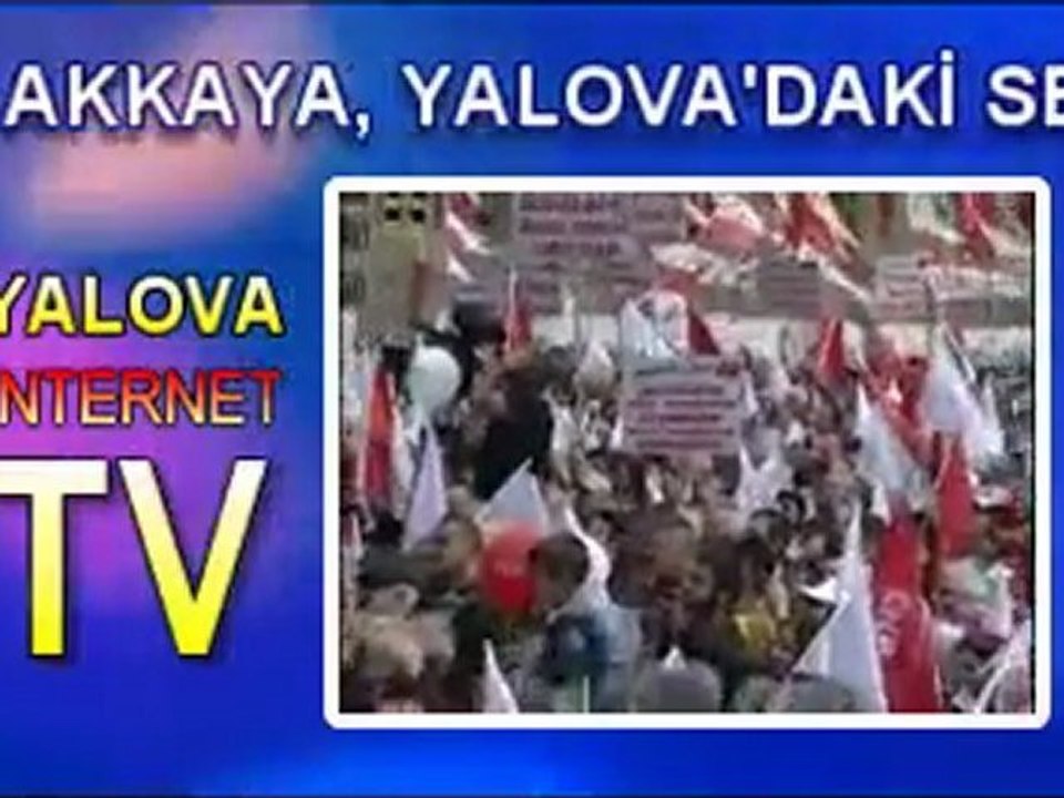 CHP YALOVA MİTİNGİ VE YALOVA HABER DEN SEÇİM SÜRECİ DEĞERLENDİRMESİ