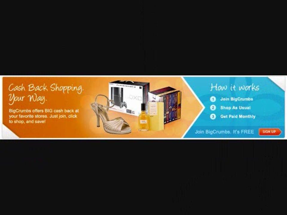 Learn To Get More Cash Back On Online Sites Using Big Crumbs Coupons