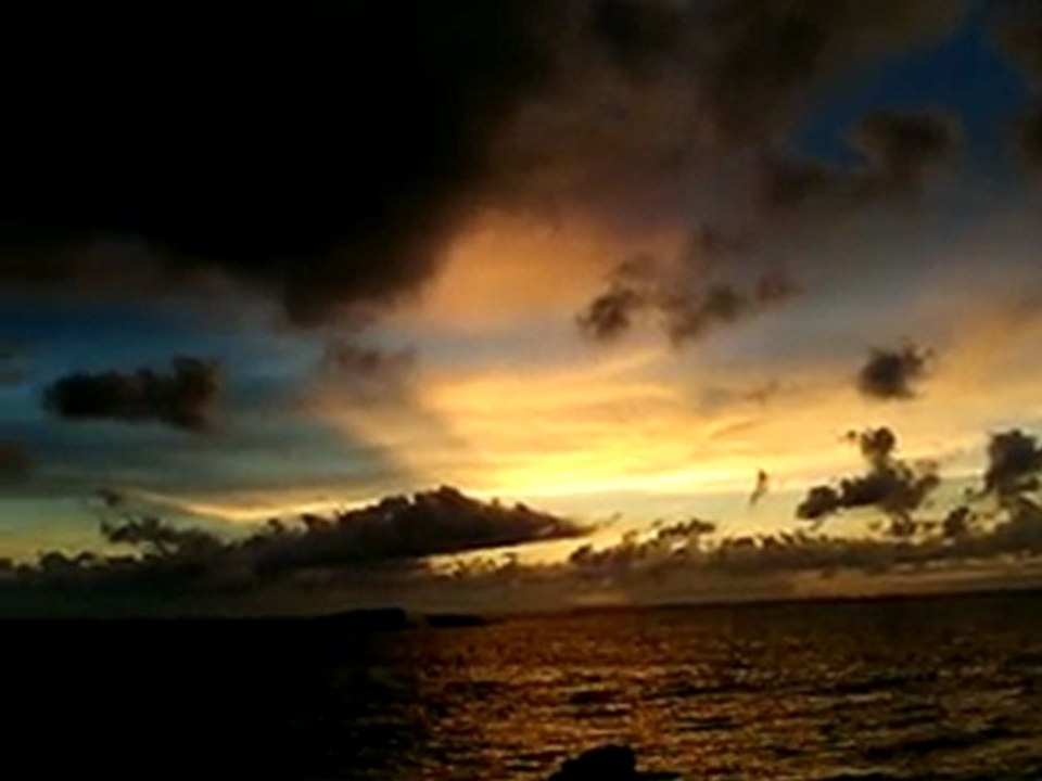 MADAGASCAR.Andavadoaka.Coucher de soleil
