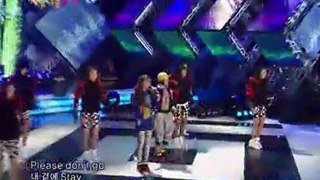 2NE1 - CL & MINZY - Please Don't Go Live Sub Español  + Karaoke
