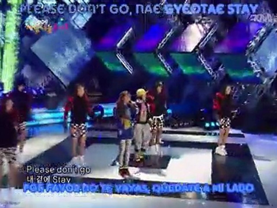 2NE1 - CL & MINZY - Please Don't Go Live Sub Español  + Karaoke