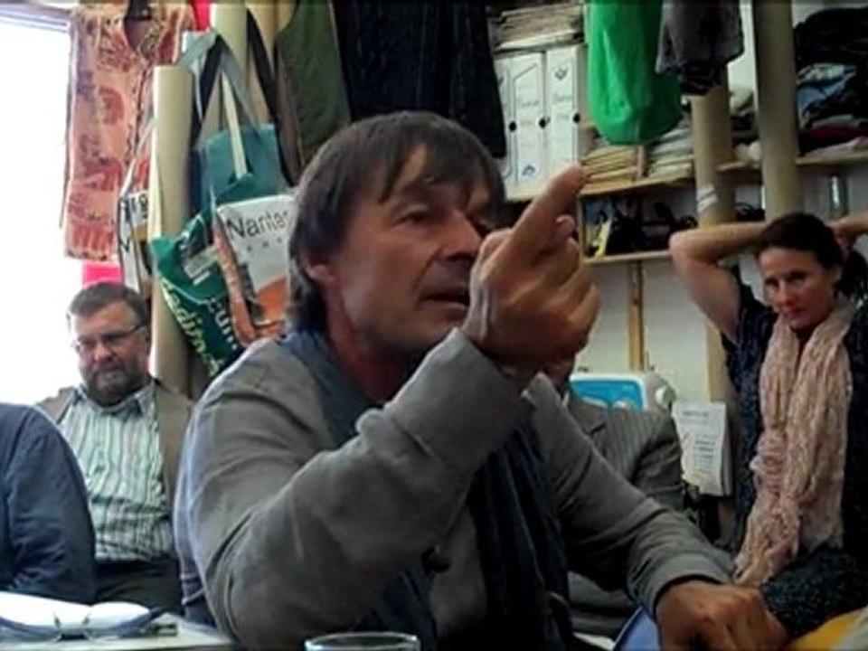 Nicolas Hulot et les migrations
