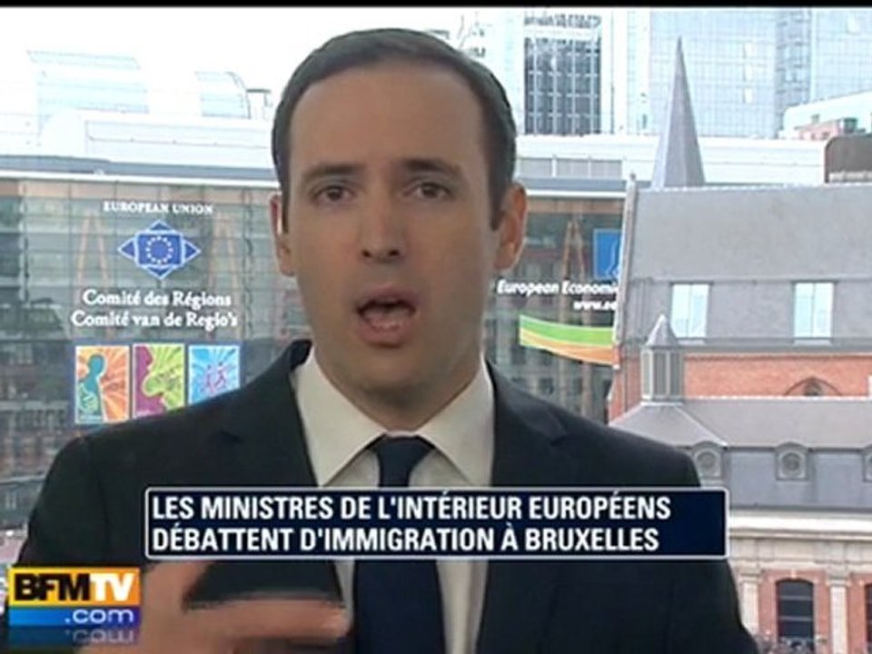 Les eurodéputés débattent des frontières