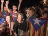Il Barcellona festeggia la terza Liga di fila