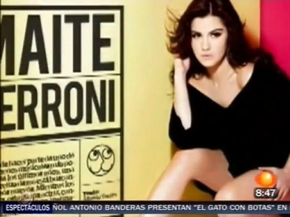 Maite Perroni, portada de la revista Esquire (1N)