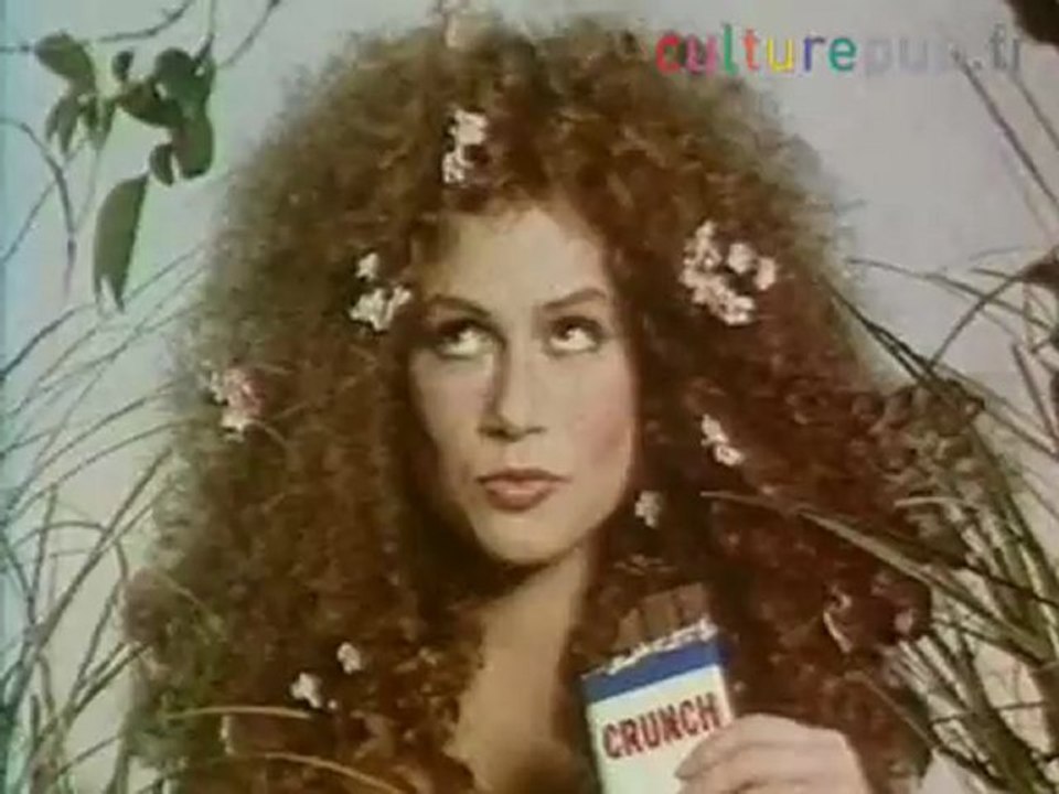 Pub Crunch Adam et Ève 1985 par Jean Paul Goude