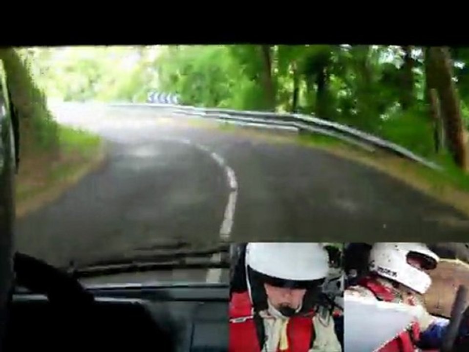 Caméra embarqué Rallye Plaine et Cîmes 2011 Es 2 Col du Hundsrück