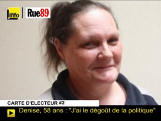 Denise, bénéficiaire du Secours Populaire à Lille : "le dégoût de la politique"