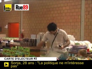 Sonia, bénéficiaire du Secours Populaire à Lille : "la politique ne m'intéresse pas"