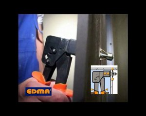 0231 SUPRA-FIX Pistolet professionnel d'expansion EDMA