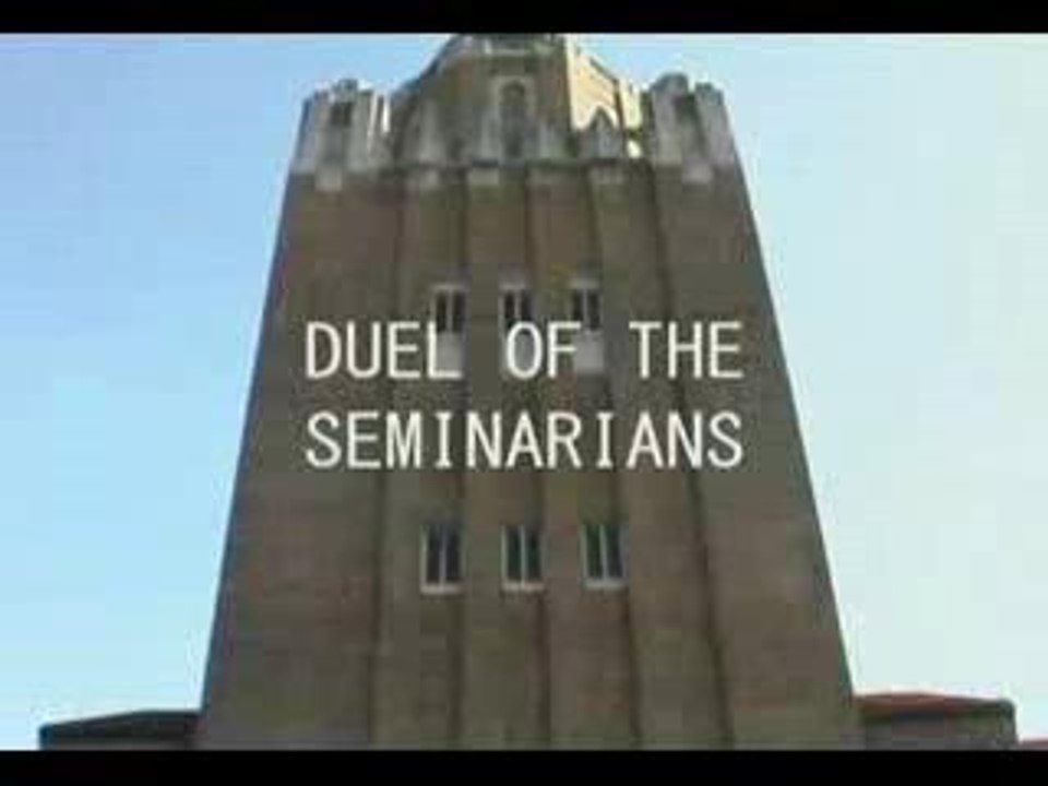 Lichtschwertkampf im priesterseminar