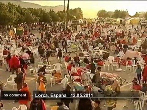 Clear-up begins in Lorca after deadly Spain... - no comment