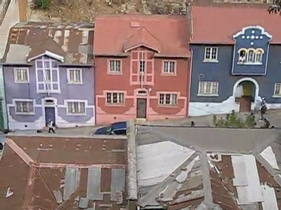 Protesta en Valpo 1 - Por la subida.