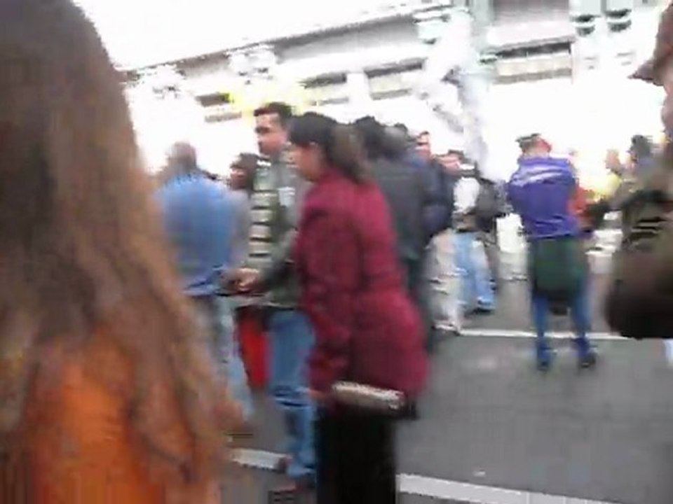 Protesta en Valpo 2 - Banda de percusiones