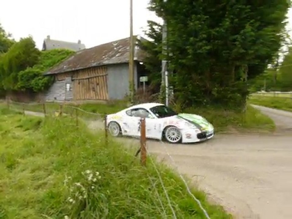 Porsche Cayman S Rallye Dieppe 2011