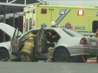 Accident Boulevard Ste-Anne d'Estimauville