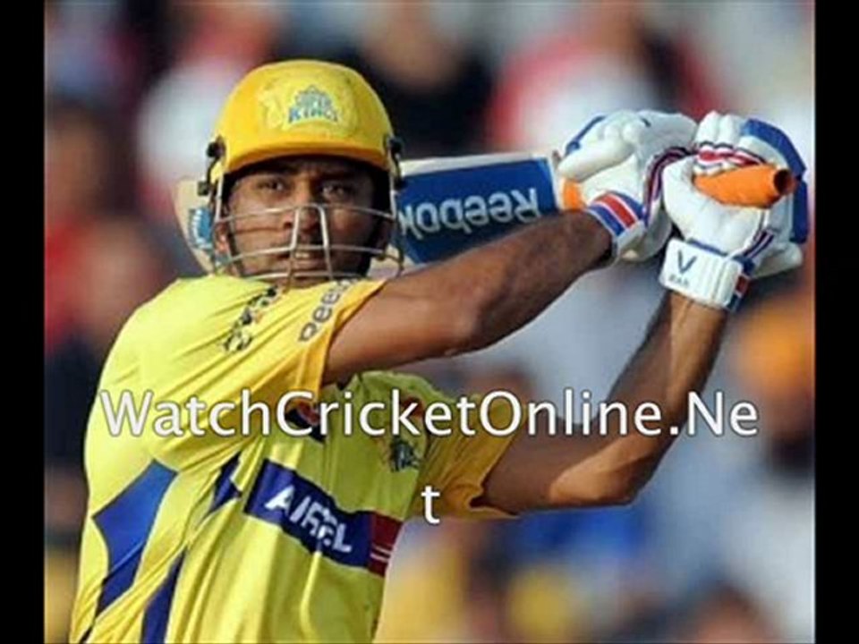 watch Kochi Tuskers Kerala vs Chennai Super Kings stream online