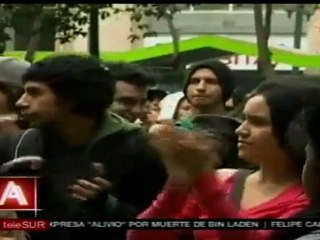 Descargar video: Estudiantes chilenos movilizados contra la privatización