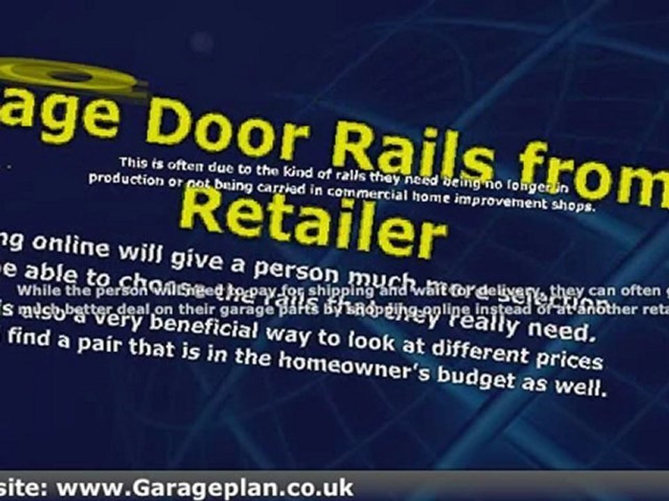 Where to Buy Garage Door Rails