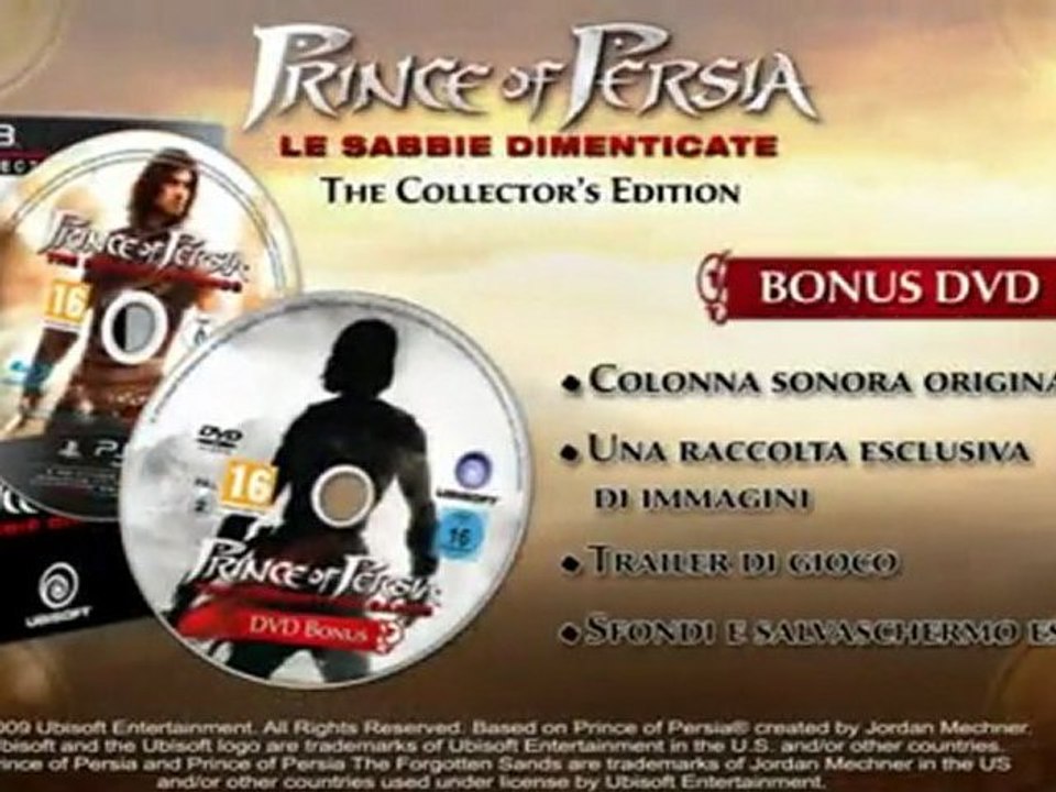 Prince of Persia: Le Sabbie Dimenticate - Trailer e contenuto Collector's - Da Ubisoft