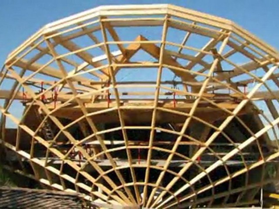 Construction du 1° Heliodome, Architecture Bioclimatique
