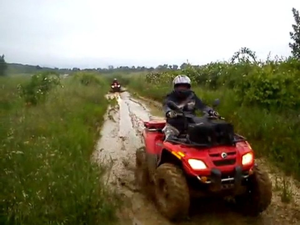 Randonée QUAD SUD du 08 mai 2011