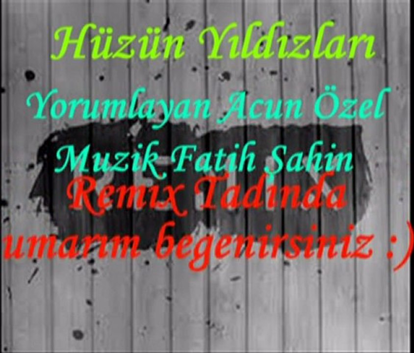 Acun Özel Remix Tadında Şiir Dinledinizmi? O halde Buyrun