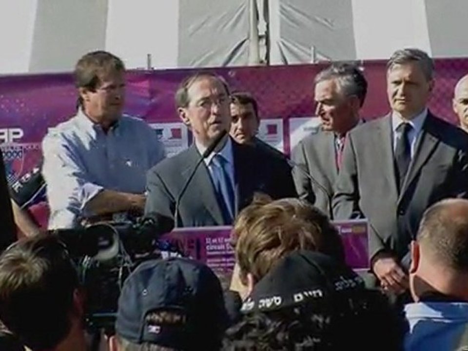 Claude GUÉANT au circuit Carole