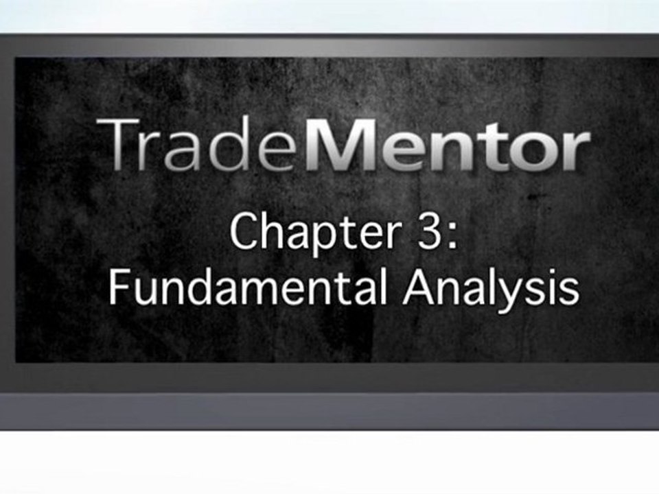 Fundamental Analysis - Forex and CFD Trading with Saxo Bank TradeMentor