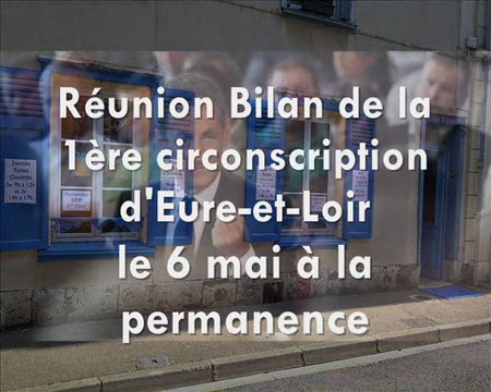 Bilan des 4 ans d'action de Nicolas Sarkozy - 1ère circo UMP 28