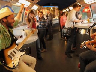 Prélude à la Plénitude - Simon Carrière en duo avec Francky Thomas dans le train ID-TGV Grenoble-Paris