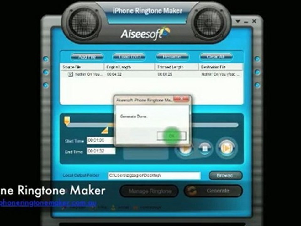 Free iPhone Ringtone Maker Download