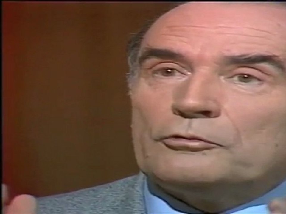 Débat télévisé entre Giscard et Mitterrand, le 5 mai 1981.