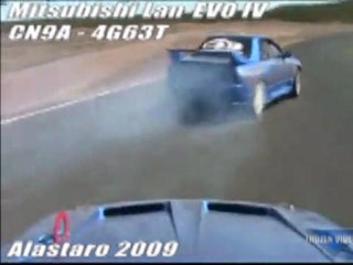 Lancer EVOLUTION IV @Alastaro 2009 + Skyline R32 GTSt-Type M w/ RB26DETT