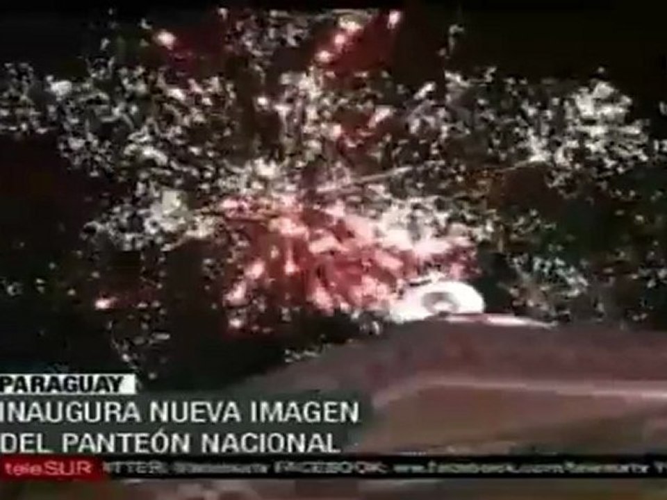 Remodelan Panteón Nacional por el Bicentenario paraguayo