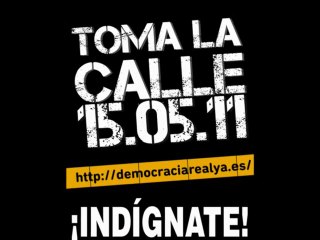Democracia real ya    Málaga