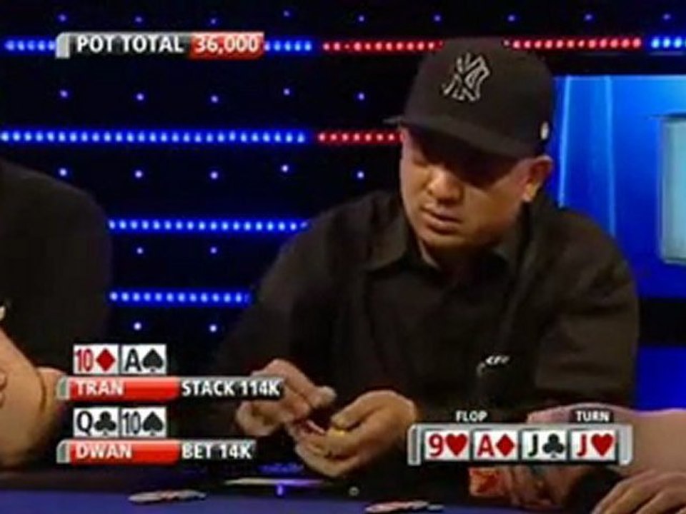 Great Poker Bluff by Tom Durrrr Dwan v JC Tran