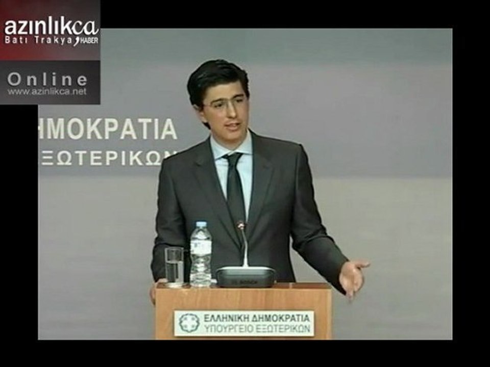 Disisleri Bakanligi Sozcusu Yunan-Turk iliskilerini degerlendirdi