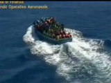 Lampedusa (AG) - Ii soccorsi visti dall'elicottero