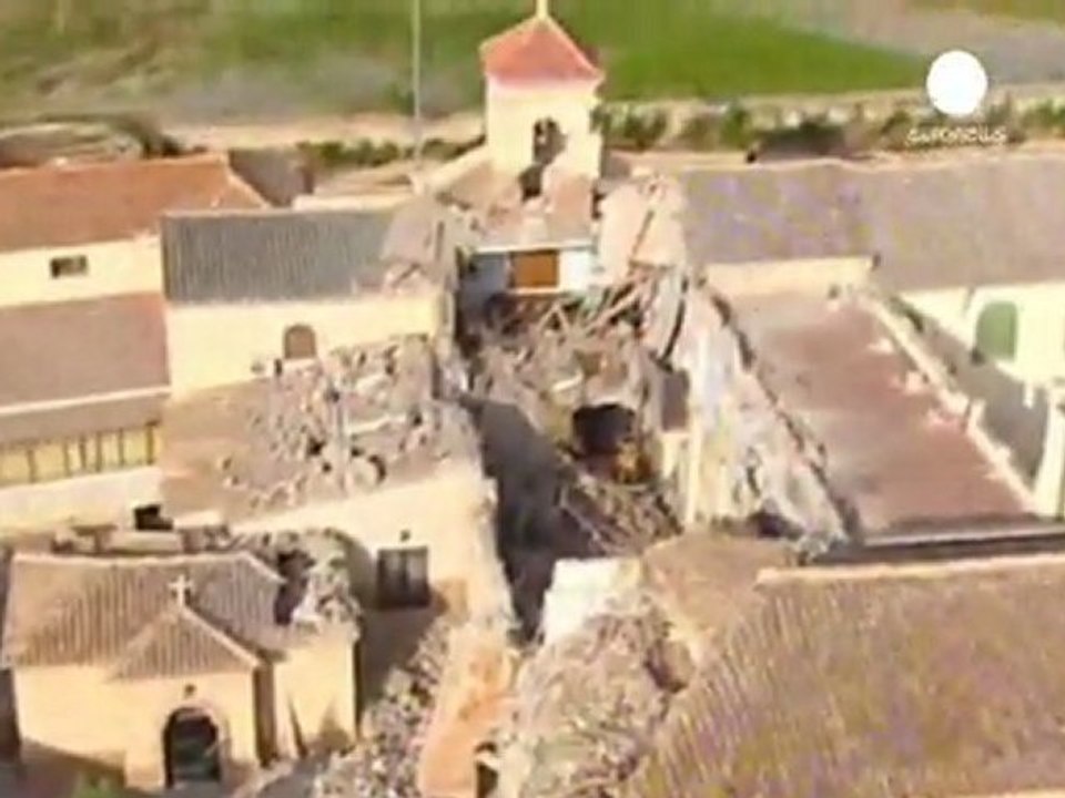 Funeral de las víctimas del terremoto en Lorca