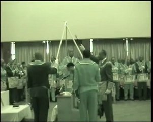 Secte Maçonnique - Intronisation de Sassou-Nguesso - Congo