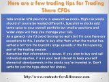 How Share CFDs Work: Trading Tips and Strategies