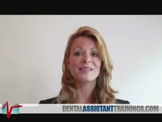 Dental Assistant Training Info
