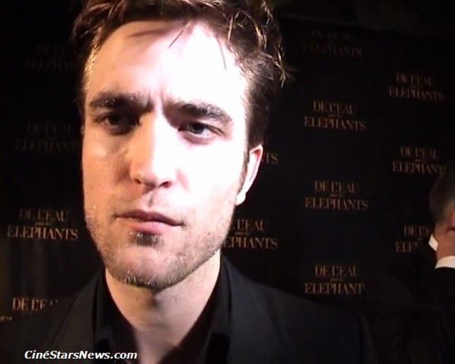 De l'eau pour les éléphants - Robert Pattinson - Interview