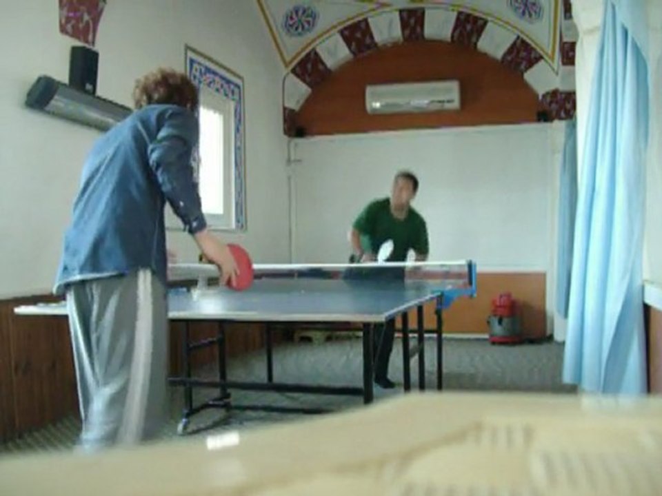 CİHAT PALA VE RIDVAN KARASU MASATENİSİ MAÇI MÜSAKABASI